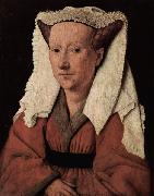 Jan Van Eyck, Portrait of Margarete van Eyck